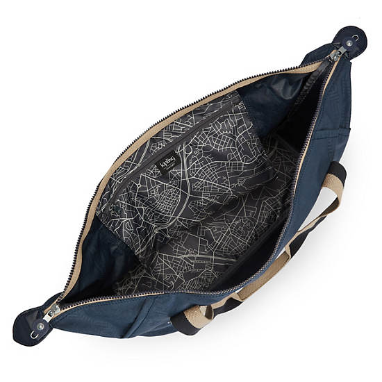 Sacs Fourre Tout Kipling Art M Weekender Printed Bleu | FR 1775JP